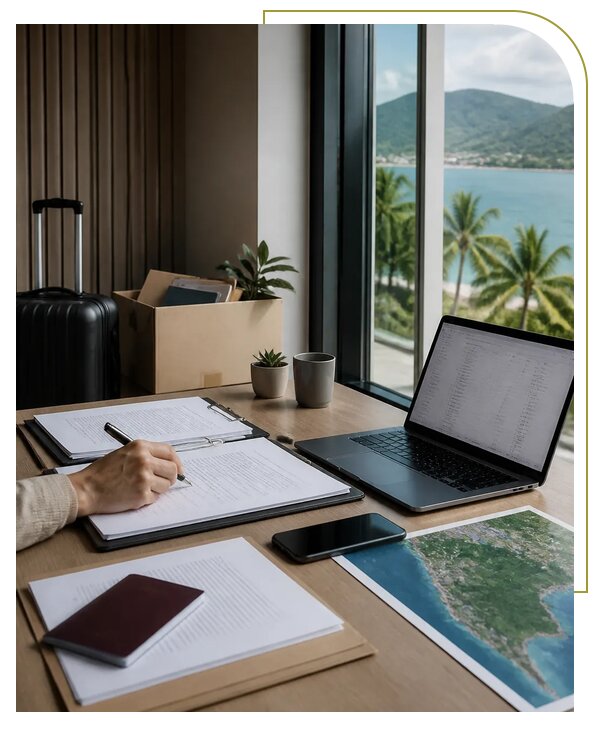 Релокация сотрудника на Пхукете из Вичуги от 50795 р. | коПхукет-Вчг